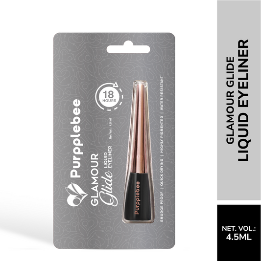 Purpplebee Sweatproof & Crease-Proof Liquid Eyeliner for All-Day Wear